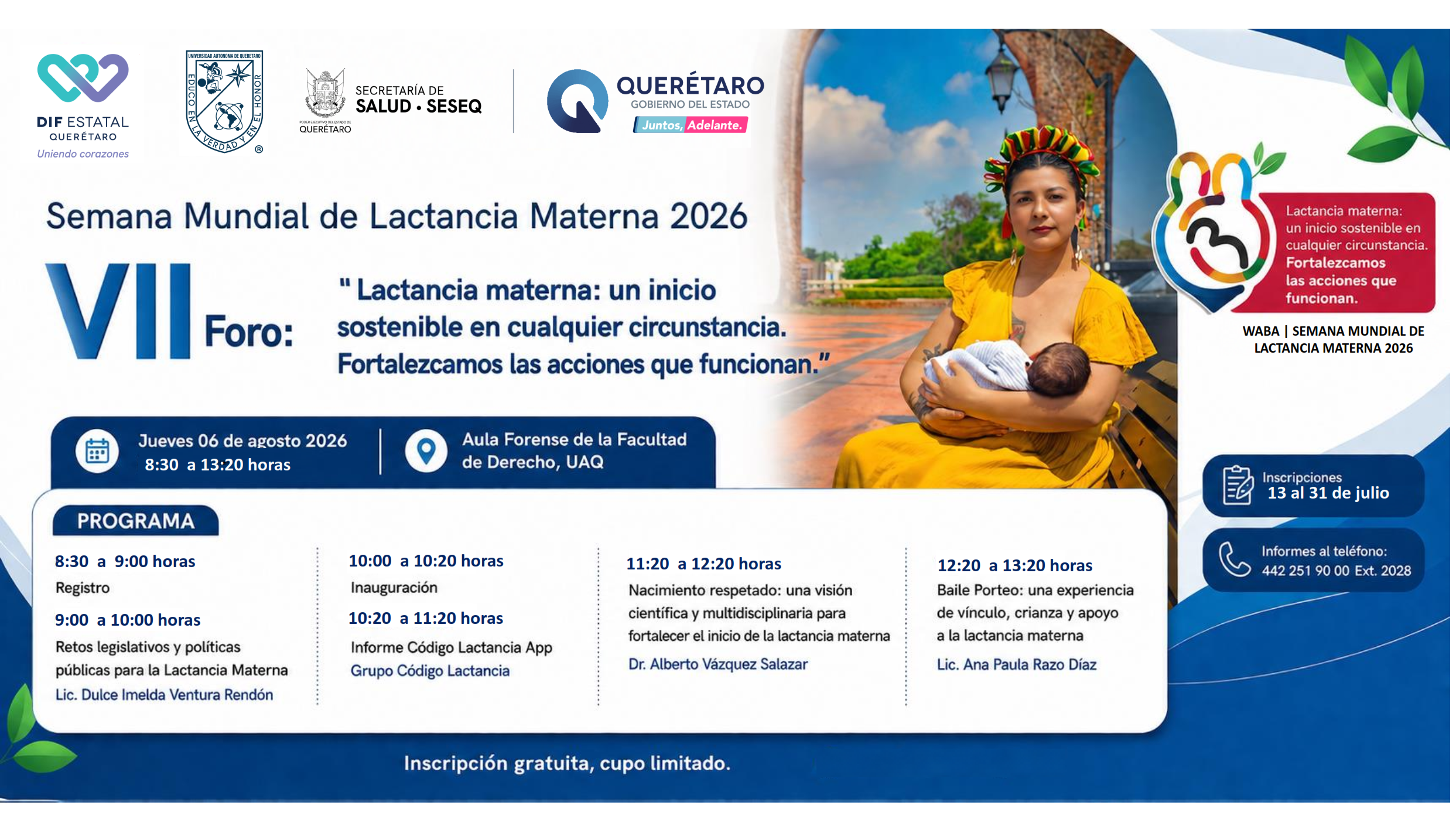 VII Foro Semana Mundial de Lactancia Materna 2026