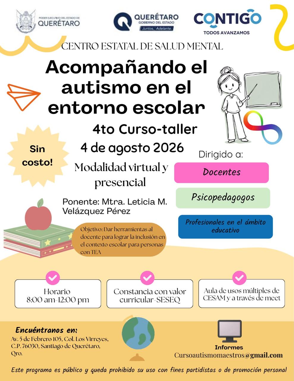 Acompañando el autismo en el entorno escolar
